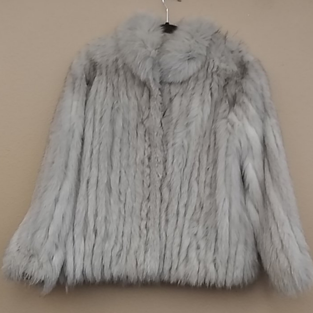 Faux fur jacket